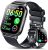 Smart Watch for Men Women(Answer/Make Call), 1.85″ HD Touch Screen Fitness Watch with 24/7 Heart Rate Sleep SpO2 Monitor, IP68 Waterproof, 100+Sport Mode Activity Trackers for Android iOS