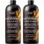 Hair Thickening Shampoo and Conditioner Set – Volumizing & Growth Support with DHT Blockers, Biotin, Keratin, Tea Tree Oil, Caffeine, Saw Palmetto Extract – Men & Women – 16 fl oz Each