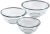 Pyrex Smart Essentials 3-Piece Prepware Mixing Bowl Set, 1-Qt, 1.5-Qt ,and 2.5-Qt Glass Mixing Bowls, Dishwasher, Microwave and Freezer Safe