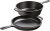 Lodge Pre-Seasoned 2-in-1 Cast Iron Combo Cooker – 3.2 Quart Deep Pot Cooker + 10.25 Inch Frying Pan – Use in the Oven, on the Stove, Grill, or Over a Campfire – Use to Sear, Sauté, Broil, Fry- Black