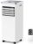 ZAFRO A4213-8K Portable Air Conditioners, 8,000 BTU+Drain Hose, White