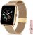 Smart Watch for Android Phones iOS Waterproof Smart Watches for Women Men Sports Digital Watch Fitness Tracker Heart Rate Blood Oxygen Sleep Monitor Touch Screen Compatible Samsung iPhone