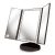 Backlit Makeup Vanity Mirror 36 LED Lights Touch-Screen Light Control, Tri-Fold 1/2/3X Magnification, Portable High-Definition Cosmetic Magnifying Personal Makeup Mirrors (Midnight Black)