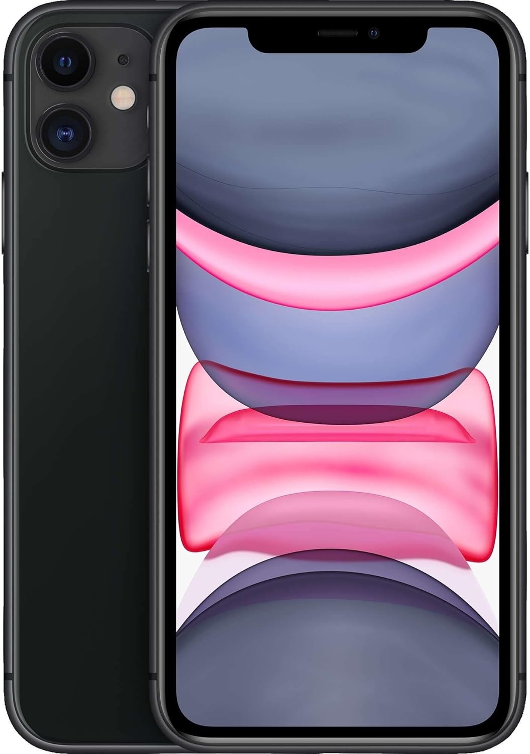 Apple iPhone 11, 64GB, Black – Unlocked (Renewed)