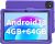 Android 13 Tablet, 10 inch Tablet for Kids with Case, 4GB RAM 64GB ROM 512GB Expand, Quad-Core Processor, 1280×800 IPS Touch Screen, GPS, WiFi, Dual Camera, Bluetooth, 6000mAh (Purple)