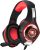 BlueFire Stereo Gaming Headset for PlayStation 4 PS4, Over-Ear Headphones With Mic and LED Lights for Xbox One, PC, Laptop (Red)