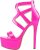 richealnini Women’s Crisscross Platform Stiletto High Heels Strappy Sandals with Zipper