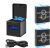 Suptig 2 Pack Batteries Compatible for GoPro Hero 8, GoPro Hero 7 Black, Hero 6, Hero 5 3-Channel Battery Charger Station for Hero 8 Hero 7 Hero 6 Hero 5