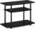 Furinno Turn-N-Tube No Tools 3-Tier Entertainment Center TV Stand for TV up to 32 Inch, Plastic Round Tubes, Espresso/black