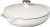 Lodge 3.6 Quart Enameled Cast Iron Oval Casserole With Lid– Dual Handles – Oven Safe up to 500° F or on Stovetop – Use to Marinate, Cook, Bake, Refrigerate and Serve – Oyster White