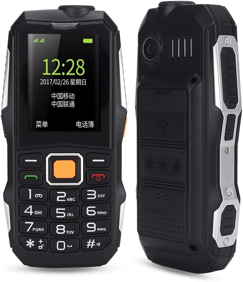 Seniors Cell Phones Dual SIM Dual Standby, 32 + 32M Unlocked Phone GSM Mobile Unlocked Cell Phones for Seniors, Bar Style Unlocked Keyboard Phone for The Elderly, Parents, People with Poor Eyesight