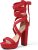 DREAM PAIRS High Heels Chunky Block Platform Heels for Women Strappy Gladiator Sexy Open Toe Heels Dressy Pumps Sandals