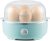 Elite Gourmet EGC115M Easy Egg Cooker Electric 7-Egg Capacity, Soft, Medium, Hard-Boiled Egg Cooker with Auto Shut-Off, Measuring Cup Included, BPA Free, Retro Mint