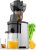 Masticating Juicer Machines, 4.1-inch(104mm) Powerful Slow Cold Press Juicer with Large Feed Chute, Electric Masticating Juicers for Vegetables and Fruits, Easy to Clean with Brush