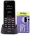 Jethro SC490 4G LTE Cell Phone for Seniors with 30 Day Prepaid Plan: 150 Talk & 150 Texts, No Internet (Black)