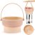 Etercycle Makeup Brush Cleaner Mat Bowl and Drying Holder – 3-in-1 Design for Thorough Cleaning and Convenient Storage (Khaki)