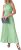 Pretty Garden Womens Long Sleeveless Halter Neck Flowy Pleated Maxi Cocktail Party Dress