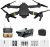 Black Falcon 4k Drone with Camera, Foldable Drone, Micro Drone with Carrying Bag, Suitable for Adult Beginners and Kids, One Touch Takeoff/Landing, Optical Streaming Positioning, Brushless Motors.