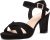 DREAM PAIRS Women’s Open Toe Ankle Strap Sparkly Strappy Chunky Heel Pump Sandals