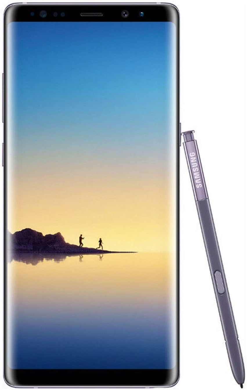 Samsung Galaxy Note 8, 64GB, Orchid Gray – For Verizon (Renewed)