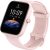 Amazfit Bip 3 Smart Watch for Women, Health & Fitness Tracker with 1.69″ Large Color Display,14-Day Battery Life, 60+ Sports Modes, Blood Oxygen Heart Rate Sleep Monitor, 5 ATM Water-Resistant (Pink)