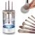 Electric Makeup Brush Cleaner,2024 Upgrade Cosmetic Brush Cleaner,Automatic Spinning Makeup Brush Cleaner Fit For All Size Makeup Brush