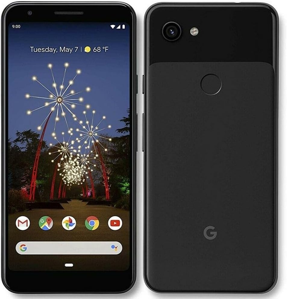 Google Pixel 3a Smartphone (G020E) GSM Unlocked + Verizon – 64GB / Just Black (Renewed)