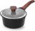 Vinchef 2qt Nonstick Sauce Pan with Lid, Small Milk Pot Pan Germany 3C+ CERAMIC Reinforced Coating,Saucepan with Stay-Cool Handle, Compatible for All Stove Top