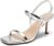 DREAM PAIRS Womens Slingback Heels Square Open Toe Strappy Sandals Ankle Strap High Heeled Dressy Shoes