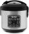 AROMA Digital Rice Cooker, 4-Cup (Uncooked) / 8-Cup (Cooked), Steamer, Grain Cooker, Multicooker, 2 Qt, Stainless Steel Exterior, ARC-914SBD