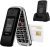 USHINING 4G Senior Flip Phone Unlocked with Speed Talk SIM Card Big Button Clear Sound Seniors Cell Phone for Elderly with Charging Dock (Black)