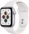 Apple Watch SE (GPS, 40mm) – Silver Aluminum Case with White Sport Band (Renewed)