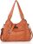 Angel Barcelo Roomy Fashion Hobo Womens Handbags Ladies Purse Satchel Shoulder Bags Tote Washed Leather Bag