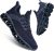 Men’s Slip on Walking Running Shoes Blade Tennis Casual Fashion Sneakers Comfort Non Slip Work Sport Athletic Trainer