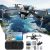 WiFi FPV Drone With 4K HD ESC Camera Altitude Hold Mode Foldable RC Drone Quadcopter Circle Fly Route Fly Altitude Hold Headless Mode