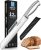 Walfos Bread Knife with Sheath, Serrated Bread Knife with Upgraded Stainless Steel, Ultra-Sharp, 8-Inch Blade, Bread Slice Knife for Slicing Homemade Bread, Bagels, Cake