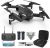 T26 Drones for Adults – 1080P HD RC Drone, Fpv Drone with Camera, With WiFi Live Video, Altitude Hold, Headless Mode, 3D Flip, Gravity Sensor, One Key Take Off/Landing for Kids or Beginners