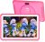 Kids Tablet, Android Tablet for Kids 10.1 Inches, 64GB Kids Tablet with Case, Dual Camera, WiFi, Bluetooth, GMS, Kidproof App Pre-Installed, Parent Control, Education, Google, YouTube (Pink)