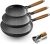 imarku Non Stick Frying Pans – 8&10&12 Inch Cast Iron Skillets Professional Cast Iron Pan Dishwasher Safe Nonstick Frying Pan Set, Detachable Handle