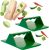 Tamale Masa Spreader Tool (2 Pack, Green) Masa Spreader for Tamales, Espátula Para Hacer Tamales, Maker for Wrappers & Corn Husks, Extendedor de Masa Para Tamales, Tamale Spatula with Precision Guides