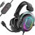 FIFINE Gaming Headset for PC-Wired Headphones with Microphone-7.1 Surround Sound Computer USB Headset for Laptop, Streaming Headphones on PS4/PS5, with EQ Mode, RGB, Soft Ear Pads – AmpliGame H6