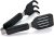 Norpro Grip-EZ Grab and Lift Silicone Tongs, 6- Inch, Black