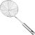 Versatile Stainless Steel Spider Strainer/Skimmer/Ladle for Cooking and Frying, Chirano Kitchen Gadgets Wire Strainer Pasta Strainer Spoon (6 Inch)