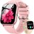 Smartwatch for Women Fitness Tracker Watch: 1.83″ Smart Watch with Bluetooth Call Heart Rate Sleep Blood Oxygen Blood Pressure Monitor 100+ Sport Mode IP67 Waterproof Activity Tracker for Android iOS