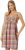 Lucky Brand Striped Linen Cutout Babydoll Dress