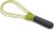 Joseph Joseph Twist Whisk 2-In-1 Collapsible Balloon and Flat Whisk Silicone Coated Steel Wire, Gray/Green