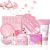 Skin Care Set, Cherry Blossom Skincare Gifts For Teenage Girls Skincare Kits, Japanese Skincare Set: Cleanser,Serum,Eye Mask,Cream,Lip Mask,Face Mask,Anti-Aging Skin Care Kit For Women Hydration 14pcs