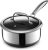 HexClad Hybrid Nonstick 2-Quart Saucepan with Tempered Glass Lid, Stay-Cool Handle, Dishwasher Safe, Induction Ready, Compatible with All Cooktops