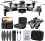 Brushless Motor Drone with 4K HD Camera for Beginners, WiFi FPV Quadcopter with 1080P Camera, Follow Me, Headless Mode, Obstacle Avoidance, Carrying Case Warehouse Sale Clearance and Sales Today