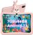 DOOGEE 2024 Latest 10 Inch Kids Tablet, U9 Kid Tablet Android 13 Tablet with 7GB+64GB/TF 1TB Quad Core, Parental Control, 5060mAh Battery, WiFi 6, Bluetooth 5.0, Dual Camera, OTG, Widevine L1,Pink